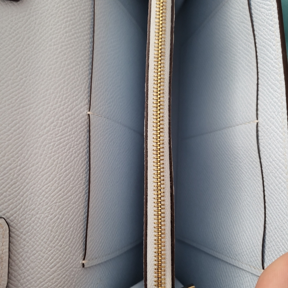 ❌️SOLD❌️ Hermes Kelly To Go Blue Brume - Picture 7 of 8